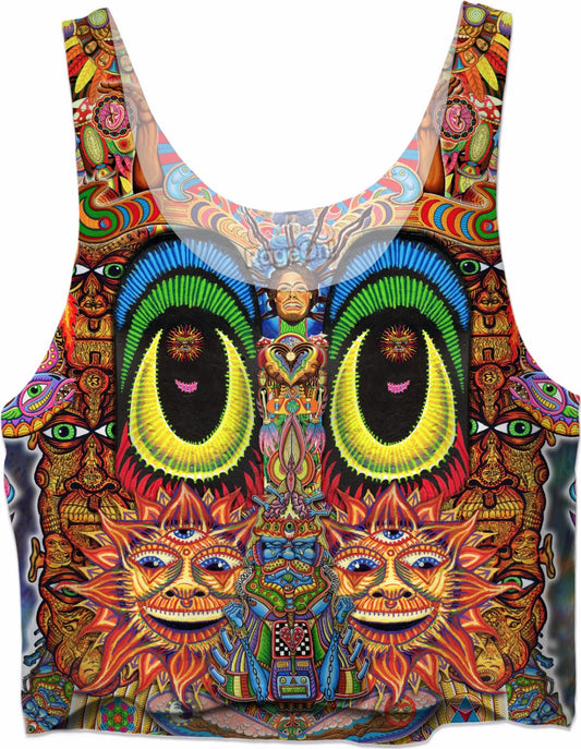 Saintart Crop Top