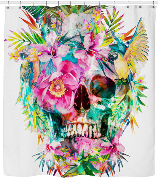 Skull - Momento Mori Shower Curtain