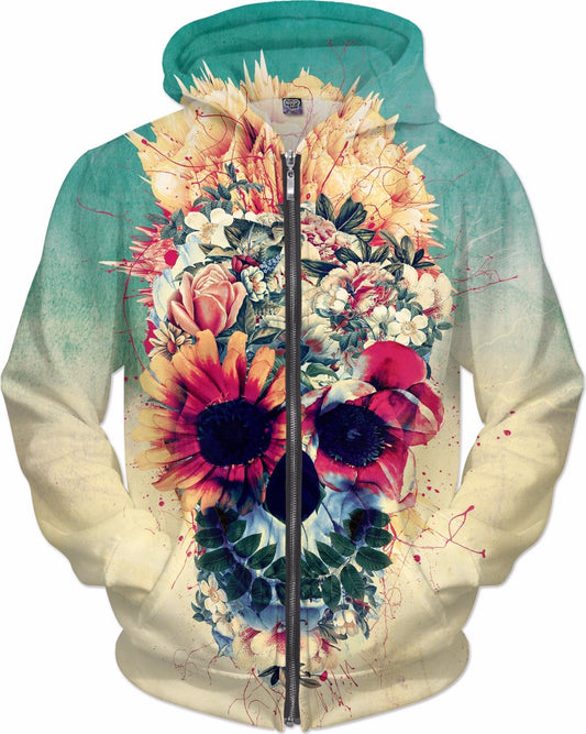 Summer Skull Hoodie