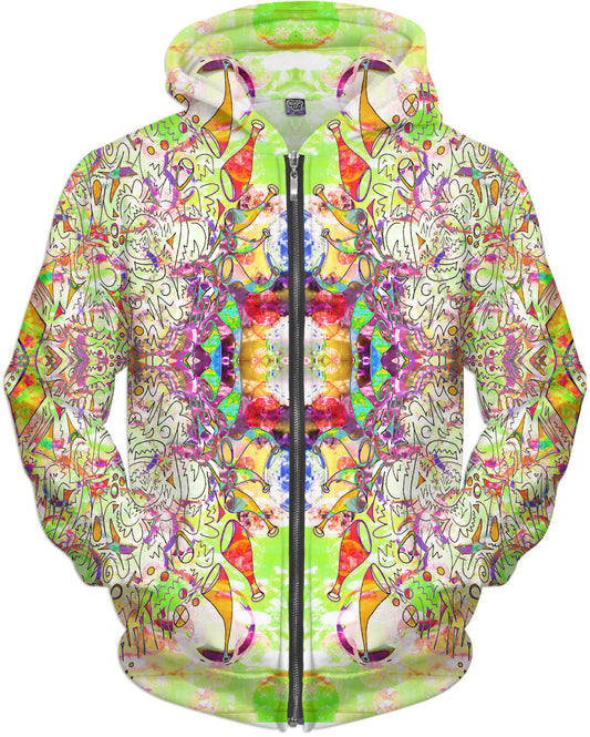 Gold Green Luv Hoodie