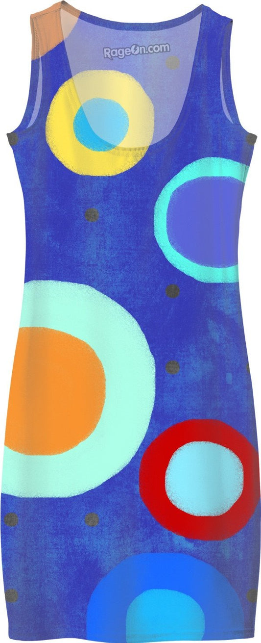 Ruth Fitta-Schulz - Abstract Circles Dress