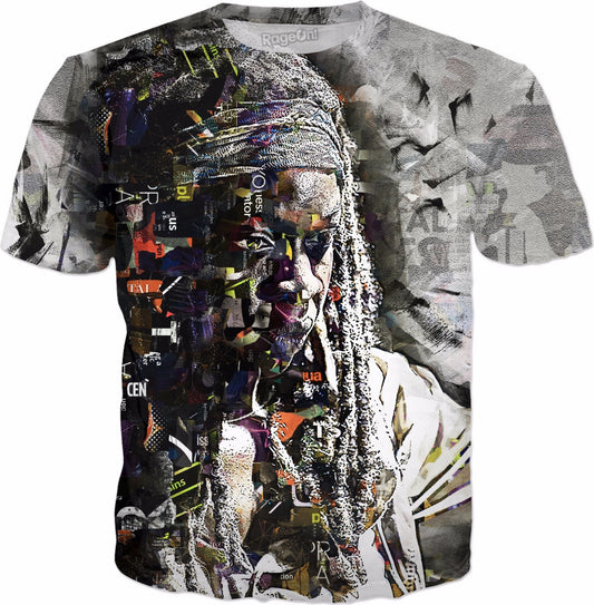 Michonne Collage T-Shirt