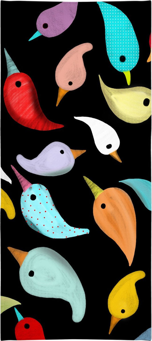 Ruth Fitta Schulz  -  We don´t need wigs to fly really high Beach Towel