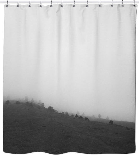 Boulder Mist Shower Curtain
