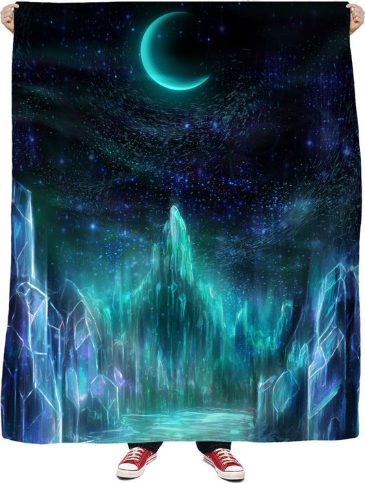 The Midnight Realms Fleece Blanket