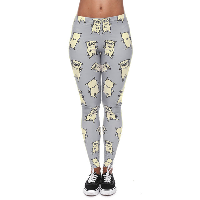 Dancing Pug Leggings