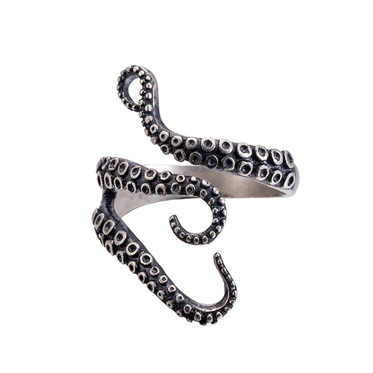 Titanium Tentacles Ring